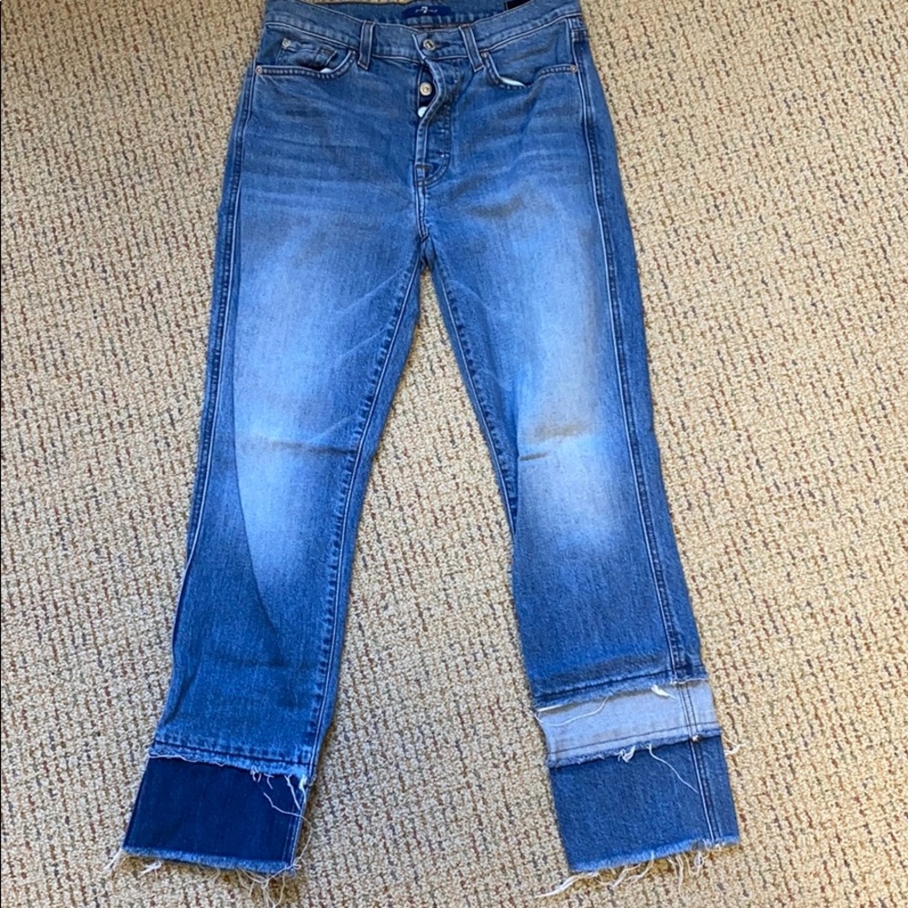 7 for Mankind Light Wash Denim
